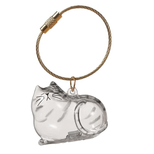 Ungtyb Pet Memory Box, Clear Cat Hair Keepsake Container, Thoughtful Sympathy Pets Supplies for Home Car Travel Outdoor, Cherished Loss Memorial Gift for Family Friends 4.5cm/1.77in Ungtyb Pet Memory Box, Clear Cat Hair Keepsake Container, Thoughtful Sympathy Pets Supplies for Home Car Travel Outdoor, Cherished Loss Memorial Gift for Family Friends 4.5cm/1.77in von Ungtyb