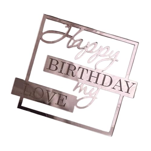 Ungtyb Tortenaufsatz Happy Birthday My Love, Tortenaufsatz für Geburtstagskuchen – Tortenaufsatz für Geburtstagskuchen, Kuchendekoration für die Geburtstagsfeier meiner Liebe Tortenaufsatz Ungtyb Tortenaufsatz Happy Birthday My Love, Tortenaufsatz für Geburtstagskuchen – Tortenaufsatz für Geburtstagskuchen, Kuchendekoration für die Geburtstagsfeier meiner Liebe Tortenaufsatz von Ungtyb