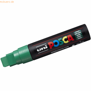 Uni-Ball Fasermaler Uni Posca PC-17K 15mm dunkelgrün von Uni-Ball