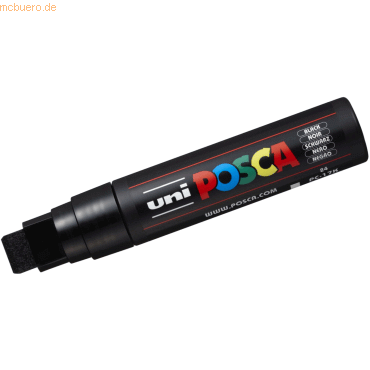 5 x Uni-Ball Fasermaler Uni Posca PC-17K 15mm schwarz von Uni-Ball
