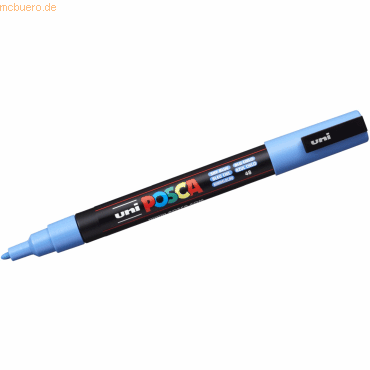 Uni-Ball Fasermaler Uni Posca PC-3M 0,9-1,3mm himmelblau von Uni-Ball