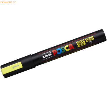 Uni-Ball Fasermaler Uni Posca PC-5M 1,8-2,5mm neon-gelb von Uni-Ball