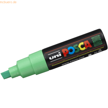 Uni-Ball Fasermaler Uni Posca PC-8K 8mm neon grün von Uni-Ball