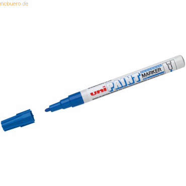 Uni-Ball Lackmalstift Uni-Paint PX-21 1-1,5 mm blau Uni-Ball Lackmalstift Uni-Paint PX-21 1-1,5 mm blau von Uni-Ball