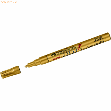 Uni-Ball Lackmalstift Uni-Paint PX-21 1-1,5 mm gold von Uni-Ball