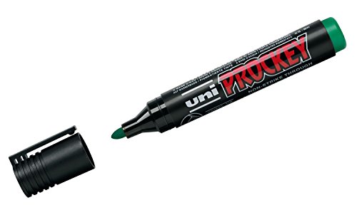uni-ball 159163 - Marker Uni Prockey, Rundspitze, 1,5 - 3 mm, grün, 1 Stück uni-ball 159163 - Marker Uni Prockey, Rundspitze, 1,5 - 3 mm, grün, 1 Stück von Uni-Ball