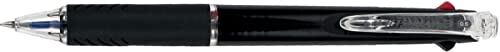 uni-ball 245301 - Tintenroller UB JETSTREAM, 3 Schreibfarben, schwarz, 1 Stück von uni-ball