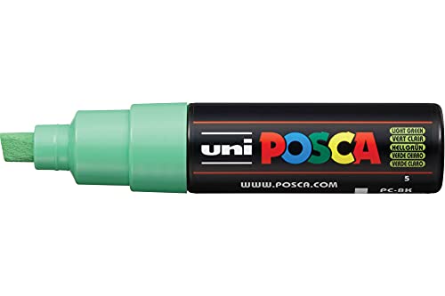 uni-ball Posca PC-8K Marker, breite Keilspitze, Hellgrün, 6 Stück uni-ball Posca PC-8K Marker, breite Keilspitze, Hellgrün, 6 Stück von Uni-Ball