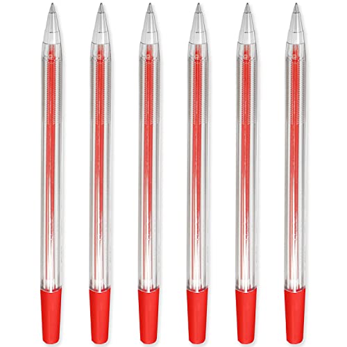 uni-ball SA-S Stick Kugelschreiber, 0,7 mm Feder, rote Tinte, 6 Stück uni-ball SA-S Stick Kugelschreiber, 0,7 mm Feder, rote Tinte, 6 Stück von Uni-Ball