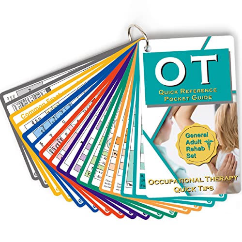 Ergotherapie-Referenz-Taschenleitfaden – Muss für OT-Ressource, 32 Seiten, OT-Schnelltipps für OT-Studenten, Ergotherapeuten, Geschenke, 17 Karten, perfektes Taschenformat, 7,6 x 12,7 cm, allgemeines Ergotherapie-Referenz-Taschenleitfaden – Muss für OT-Ressource, 32 Seiten, OT-Schnelltipps für OT-Studenten, Ergotherapeuten, Geschenke, 17 Karten, perfektes Taschenformat, 7,6 x 12,7 cm, allgemeines von UniArea
