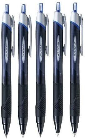 Uni SXN-150-38 Jetstream Kugelschreiber, 0,38, Blau, 5 Stück von UniPatch