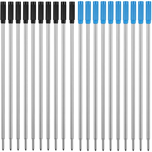 Unibene Cross Ersatzminen für Kugelschreiber, 1 mm, mittlere Spitze 10, Schwarz und 10 Blau, glattes Schreiben, austauschbare deutsche Nachfülltinte Unibene Cross Ersatzminen für Kugelschreiber, 1 mm, mittlere Spitze 10, Schwarz und 10 Blau, glattes Schreiben, austauschbare deutsche Nachfülltinte von Unibene