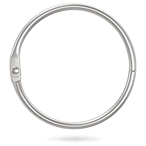 Uniclife Loseblatt-Binderinge 5 cm Stahlbuchringe für Karteikarten Flash-Karten Quittungen Memos Fotos und Dateien Heavy Duty Organizer Loops für Büro Schule und zu Hause verwenden, 12 Pack Uniclife Loseblatt-Binderinge 5 cm Stahlbuchringe für Karteikarten Flash-Karten Quittungen Memos Fotos und Dateien Heavy Duty Organizer Loops für Büro Schule und zu Hause verwenden, 12 Pack von Uniclife