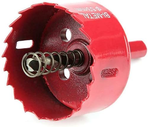 Lochsäge, Bimetall, M42, HSS, Lochsäge, Bohrer, für Eisen, Aluminium, Rohr, Stahl, Holz, Kunststoff, 38 mm von Unifizz