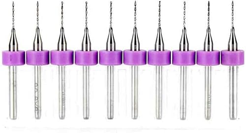 Mikrobohrer, Wolframstahl, Hartmetall, Fräsbohrer, 1,5 mm, Schaft 3,175 mm, 10 Stück Mikrobohrer, Wolframstahl, Hartmetall, Fräsbohrer, 1,5 mm, Schaft 3,175 mm, 10 Stück von Unifizz