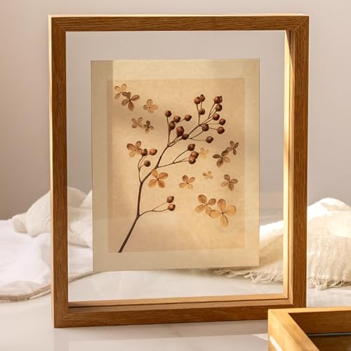 Unikicool Doppelglas-Bilderrahmen,Doppelseitiger Bilderrahmen aus Acryl Glas,Schwebender Rahmen Doppelseitiger,Holz Bilderrahmen,Pflanze Probe-Rahmen,Kratzfest,FüR Fotos,PräParate,Scherenschnitte Unikicool Doppelglas-Bilderrahmen,Doppelseitiger Bilderrahmen aus Acryl Glas,Schwebender Rahmen Doppelseitiger,Holz Bilderrahmen,Pflanze Probe-Rahmen,Kratzfest,FüR Fotos,PräParate,Scherenschnitte von Unikicool