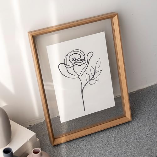 Unikicool Doppelglas-Bilderrahmen,Doppelseitiger Bilderrahmen aus Acryl Glas,Transparenter Bilderrahmen,Holz Bilderrahmen,Pflanze Probe-Rahmen,VerschleißFest,FüR Fotos,PräParate,Scherenschnitte, Unikicool Doppelglas-Bilderrahmen,Doppelseitiger Bilderrahmen aus Acryl Glas,Transparenter Bilderrahmen,Holz Bilderrahmen,Pflanze Probe-Rahmen,VerschleißFest,FüR Fotos,PräParate,Scherenschnitte, von Unikicool