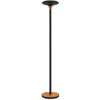 unilux BALY BAMBOO Stehlampe schwarz/bambus 44,6 W von Unilux