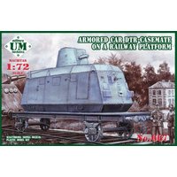 Armored car DTR-casemate on railway plat Armored car DTR-casemate on railway plat von Unimodels