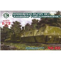 Armored train #2, 23ODBP of type OB-3 von Unimodels