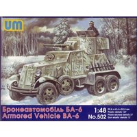 BA-6 Soviet armored vehicle von Unimodels