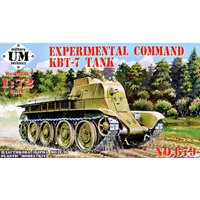Experimental command KBT-7 Tank von Unimodels