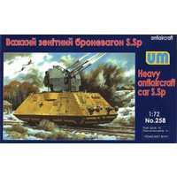 Heavy antiaircraft car S.Sp von Unimodels