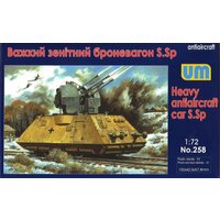 Heavy antiaircraft car S.Sp Heavy antiaircraft car S.Sp von Unimodels