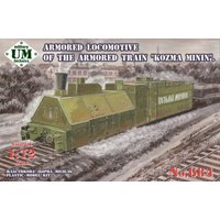 Kozma Minin armored locomotive of the armored train von Unimodels