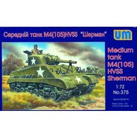 Medium tank M4(105) HVSS von Unimodels