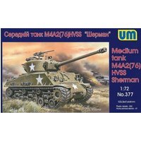 Medium tank M4A2(76)W HVSS von Unimodels