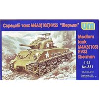 Medium tank M4A3(105) HVSS von Unimodels