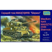 Medium tank M4A3(76)W HVSS von Unimodels