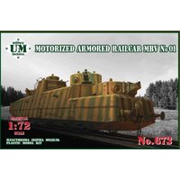 Motorized armored railcar MBV No.01 von Unimodels