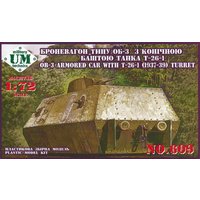 OB-3 Armored carriage with T-26-1 turret von Unimodels