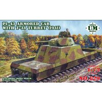 PL-43 armored car with T-34 turret, 1941 von Unimodels