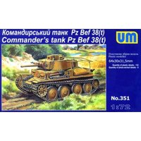 Pz Bef 38 (t) Commanders Tank von Unimodels