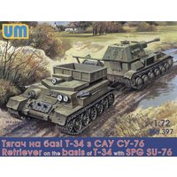 Retriever on T-34 basis with SPG Su-76 Retriever on T-34 basis with SPG Su-76 von Unimodels