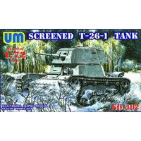 Screened T-26-1 tank von Unimodels
