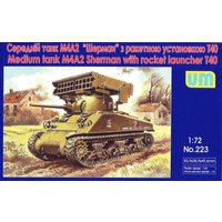 Tank M4A2 with T40 rocket launcher von Unimodels