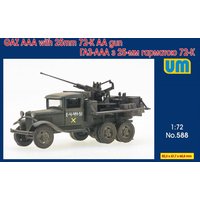 Truck GAZ-AAA with 25mm 72-K AA gun von Unimodels