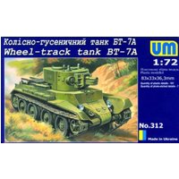 Wheel-Track tank BT-7A von Unimodels