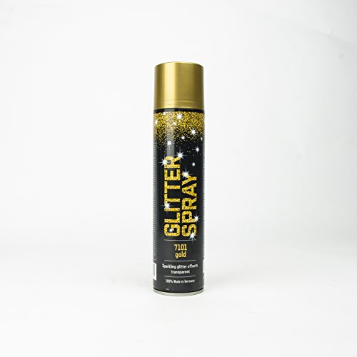 Sprühlack, Lackspray, Design Lack, Flitter Effektspray Gold 400 ml Sprühlack, Lackspray, Design Lack, Flitter Effektspray Gold 400 ml von Union