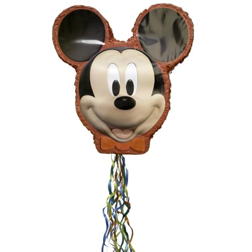 Disney Mickey Mouse-Pinata - Zugschnur von Unique Party