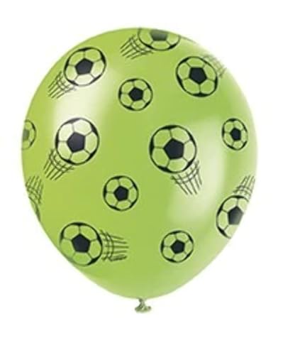 Latex-Luftballons - 30 cm - Fußballparty - 5er-Pack Latex-Luftballons - 30 cm - Fußballparty - 5er-Pack von Unique
