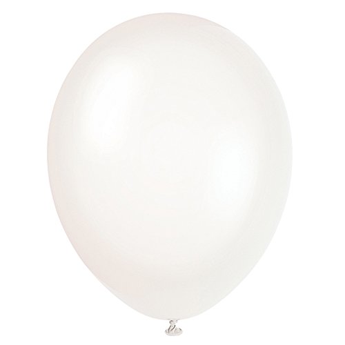 Latex-Party-Luftballons - 30 cm - Transparent - Packung mit 50 Stück von Unique