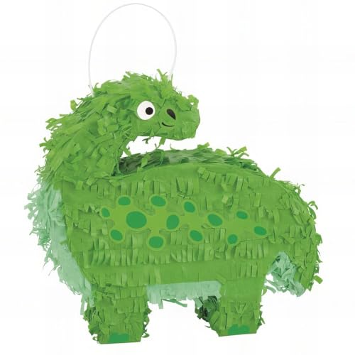 Unique Party 73892 - Mini-Dinosaurier-Pinata-Dekoration, 20 cm von Unique