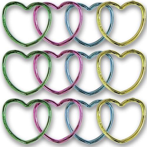 Partygeschenke - Herzförmige Armbänder - 12er-Pack von Unique