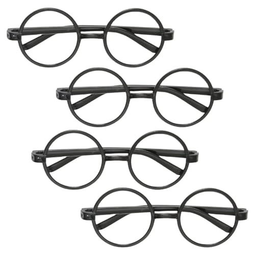 Partygeschenke - Neuheit Harry-Potter-Brillen - 4er-Pack, Schwarz Partygeschenke - Neuheit Harry-Potter-Brillen - 4er-Pack, Schwarz von Unique