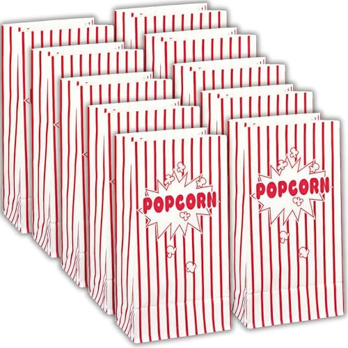 Popcorntüten aus Papier - 10er-Pack von Unique